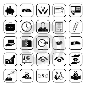 Business, Office & Finance icons set