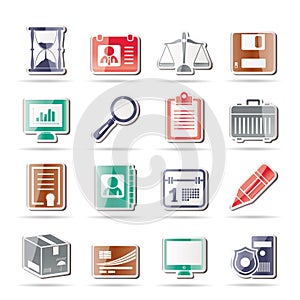 Business and office Icons