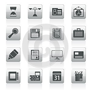 Business and office icons