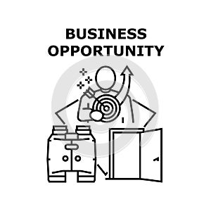 Business opportunity icon vector illustration