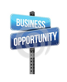 Business opportunity sign