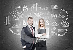 Business partners and business plan