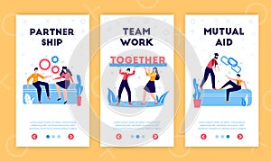 Business Partners Vertical Banners