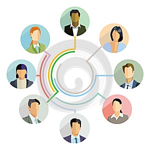 Business people avatars