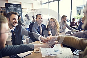 Business People Collaboration Teamwork Union Concept