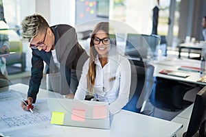 Business people conference in modern meeting room