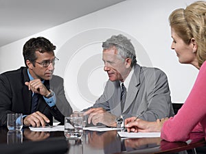 Business People In Conference Room