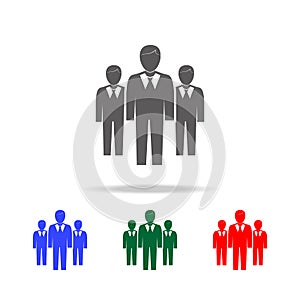 Business People icon. Elements of human resource in multi colored icons. Business, human resource sign. Looking for talent. Search