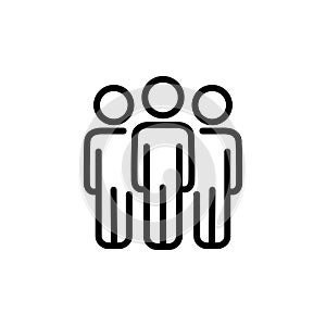Business people icon, such as meeting, team