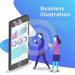 Business People Illustration Vector