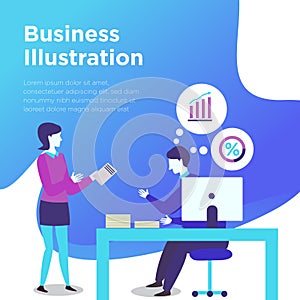 Business People Illustration Vector