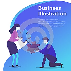 Business People Illustration Vector