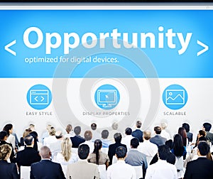 Business People Opportunity Web Design Concepts