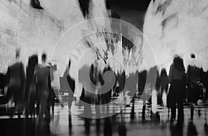 Business People Rush Hour Walking Commuting City Concept