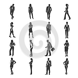 Business people set