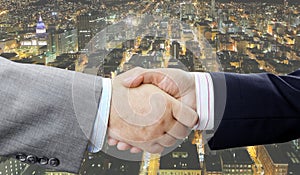 Business People Shaking Hands