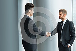 Business People. Successful Business Partner Shaking Hands in th