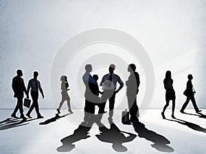 Business People Team Connection Togetherness Concept
