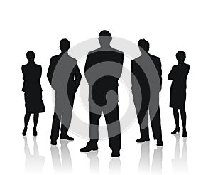 Business people team vector illustration