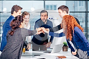 Business People Teamwork Collaboration Relation Concept