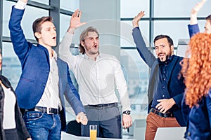 Business People Teamwork Collaboration Relation Concept