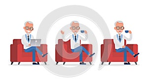 Business people vector character design no15