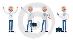 Business people vector character design no9