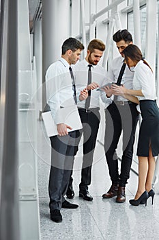 Business People Working as a Team at the Office