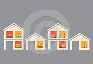 Business people working with computer.