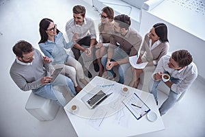 Beautiful business team