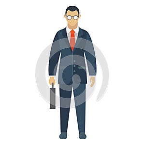 Business Person Color Vector Illustration icons which can easily modified or edited