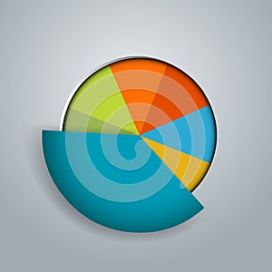 Business Pie Chart Icon