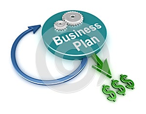 Business plan concept