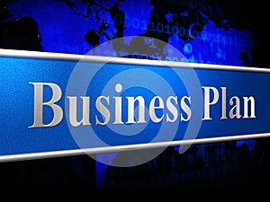 Business Plan Means Idea Commerce And Stratagem