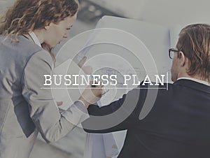 Business Plan Planning Strategy Vision Direction Concept