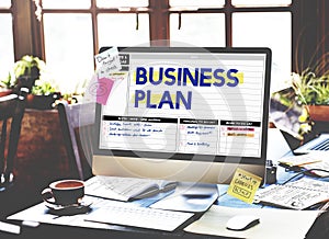 Business Plan Process solution Strategy Concept
