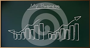 Business Plan on Schoolboard in Vector