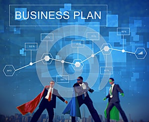 Business Plan Strategy Conceptualize Analytics Concept photo
