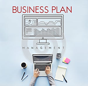 Business Plan Strategy Progress Solution Concept