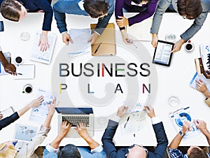 Business Plan Vision Strategy Tactics Planning Concept