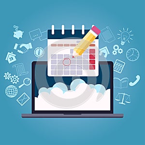Business planning calendar