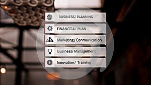 Business Planning and Financial Strategy Graphic photo