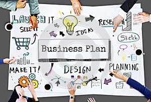 Business Planning Strategy Process Operations Concept