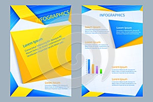 Business presentation broucher design