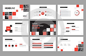 Business presentation page layout template design and use for brochure ,book , magazine, annual report and company profile