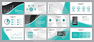 Business presentation page layout template design and use for brochure ,book , magazine, annual report and company profile ,