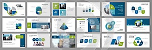 Business presentation slides templates photo