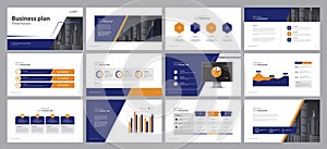 business presentation template design backgrounds and page layout design for brochure, book, magazine, annual report