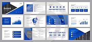 business presentation template design backgrounds and page layout design for brochure, book, magazine, annual report