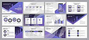 Business presentation template design backgrounds and page layout design for brochure, book, magazine, annual report and company p